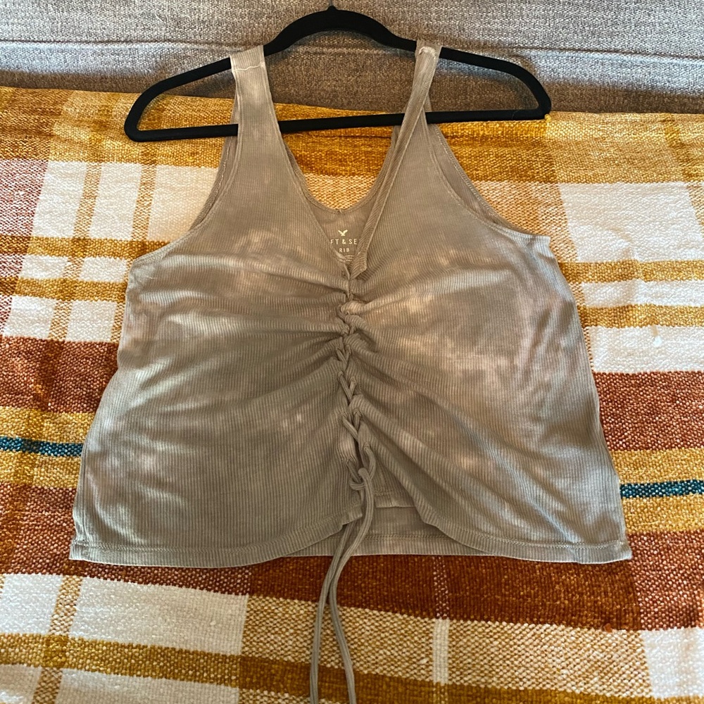 American Eagle ribbed top